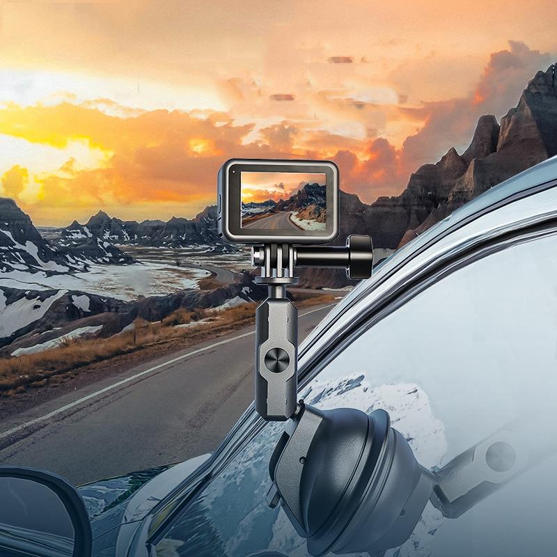 Adjustable 360 Degree Suction Cup for Car Action Cameras