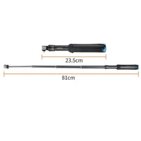 Foldable Tripod Selfie Stick for Action Cameras - 23.5-81cm Length