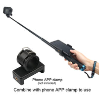 Foldable Tripod Selfie Stick for Action Cameras - 23.5-81cm Length