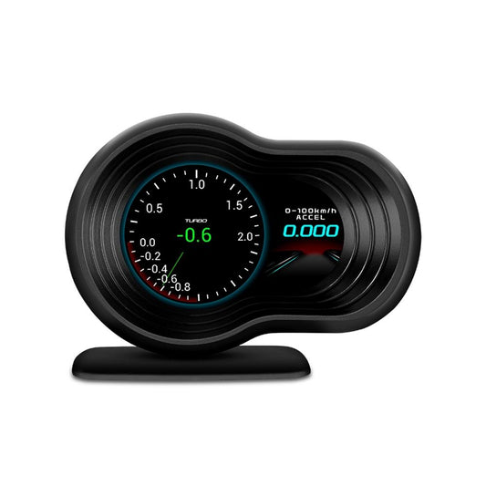 Car Hud Display Speed Water Temp Voltage Obd2 + Gps