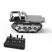 10-ch Remote Control Dump Truck Toy Diy Stainless Steel 2.4g Wireless
