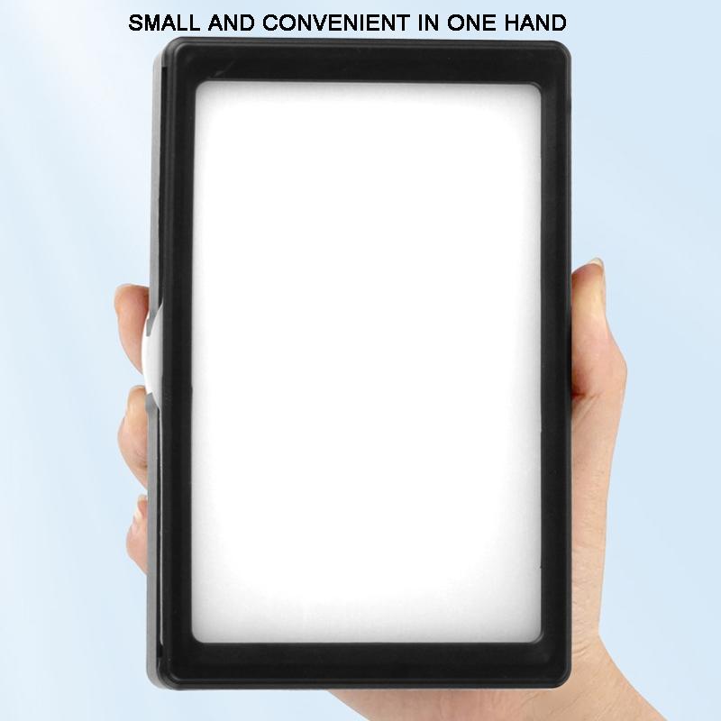 Adjustable 8-inch Flat-panel Live Fill Light with Overhead Bracket