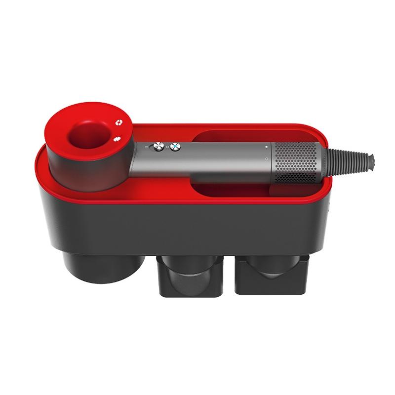 Wall Mounted Hair Dryer Bracket Storage Rack Black Nickel - Ordinary Black Nickel