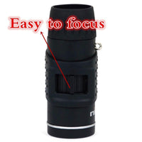 High Definition Dual Focus Monocular Telescope - Portable And Professional