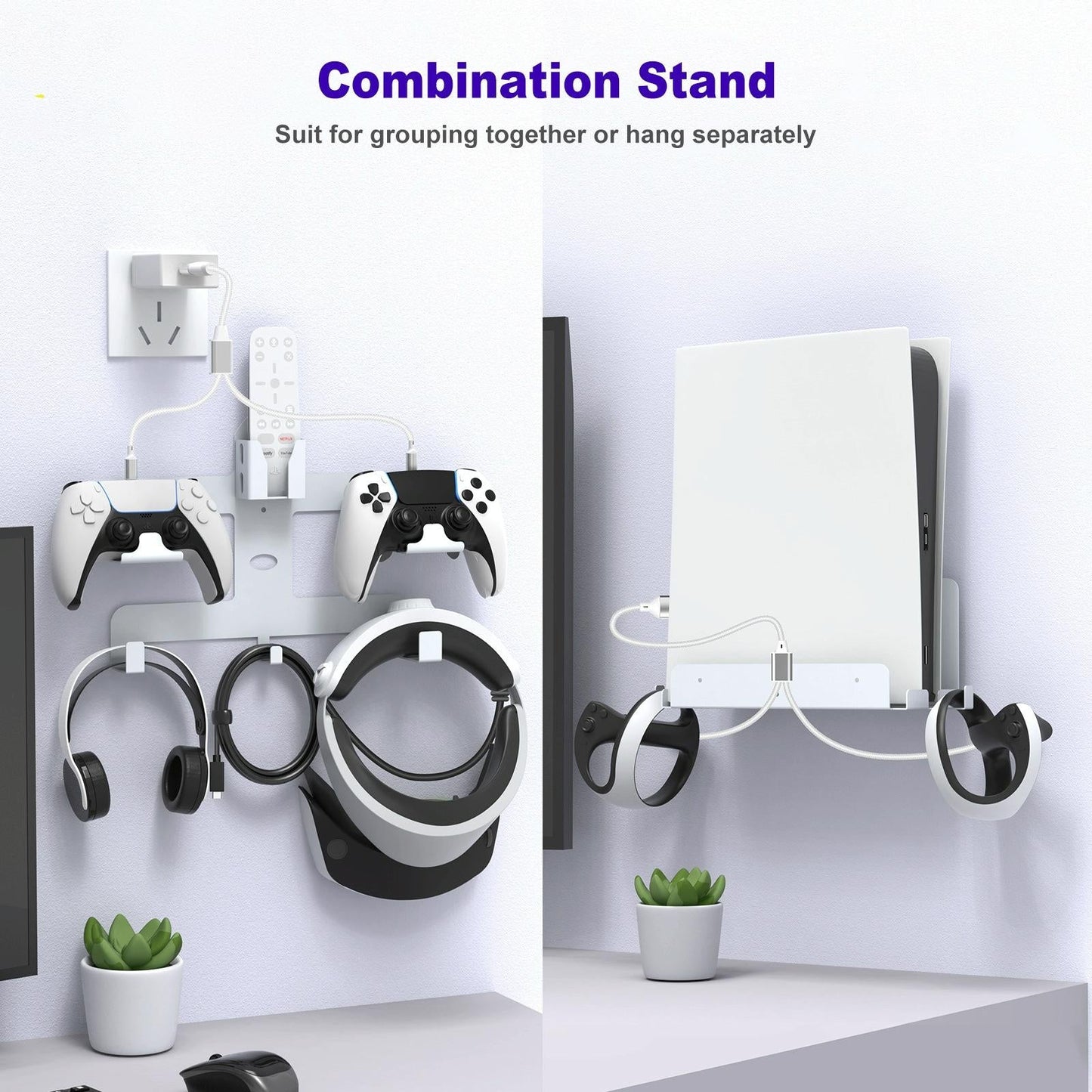 Jys Helmet Headset Storage Rack for Ps5 / Ps Vr2 Series