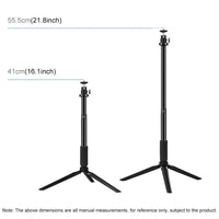 Live Broadcast Phone Bracket & Tripod Mount with Extension Rod & 6.2 Inch Led Ring Light Kit