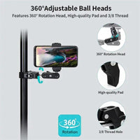 Aluminum Handlebar Magic Arm Rod Mount with Crab Clamp