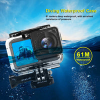 Waterproof Diving Case for Dji Action Camera - 61m Depth