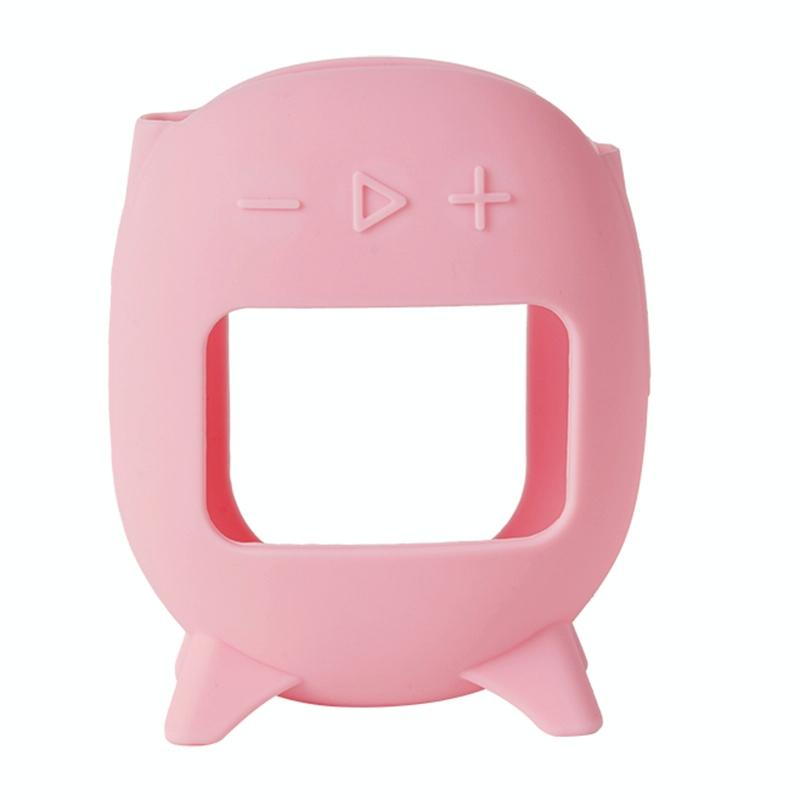 Soft Silicone Protective Case for Jbl Clip 5 Portable Speaker - Pink