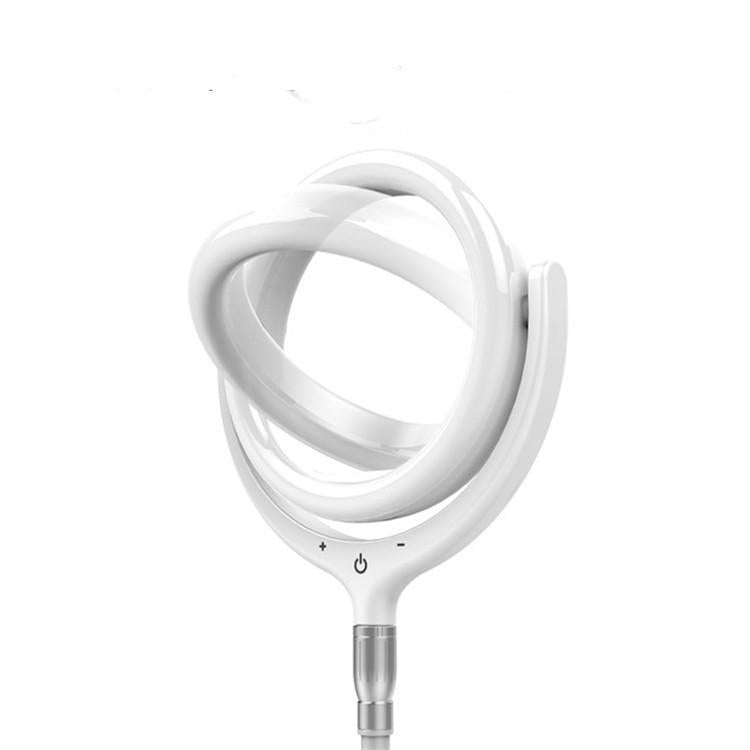 12 Inch Desktop Fill Light Beauty Bracket for Landing Headlights - White