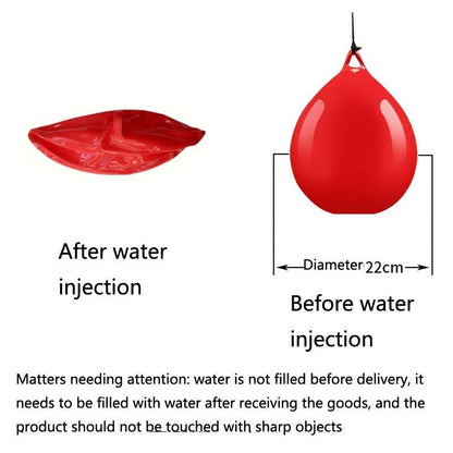 Household Hanging Water Ball For Boxing And Venting - Red
