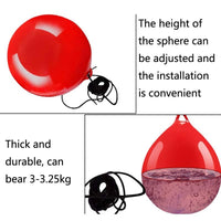 Household Hanging Water Ball For Boxing And Venting - Red