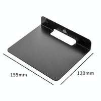 Wall Storage Bracket for Bluetooth Speaker - Universal Size Black