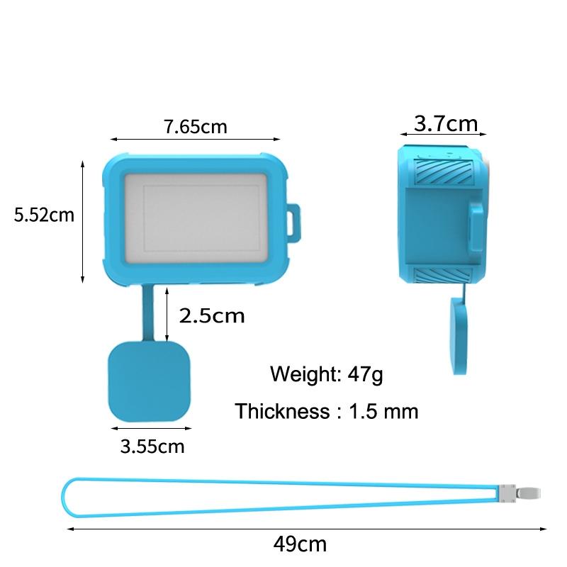 Silicone Case for Gopro Hero10 / 9 - Liquid Finish - White