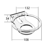 Wall-mounted / Desktop Acrylic Bracket for Apple Homepod Mini - White