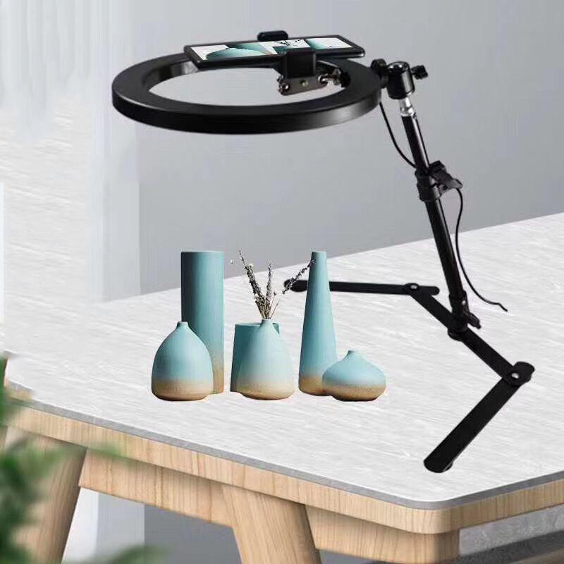 Live Beautifying Led Light Set with Overhead Shooting Bracket and Stand