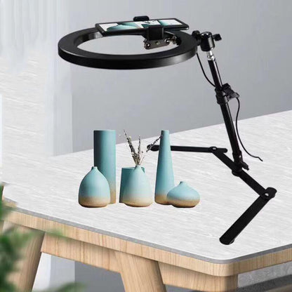 Live Beautifying Led Light Set with Overhead Shooting Bracket and Stand