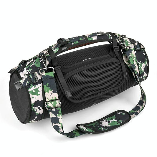 Jbl Boombox Bluetooth Speaker Storage Bag with Single-shoulder Strap and Phone Pocket - Camouflage