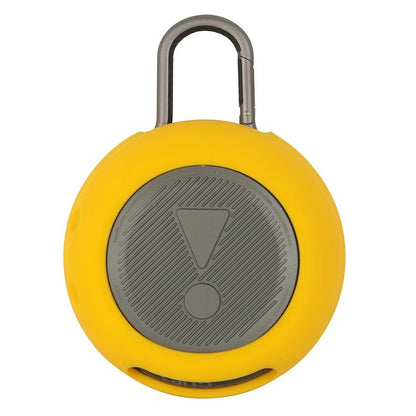 Soft Silicone Protective Cover for Jbl Clip 3 Bluetooth Speaker - Yellow