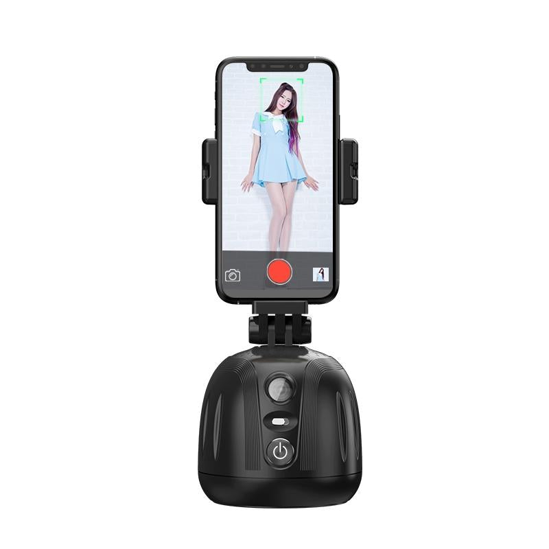 Smart 360 Degree Live Video Recording Desktop Stabilizer - White