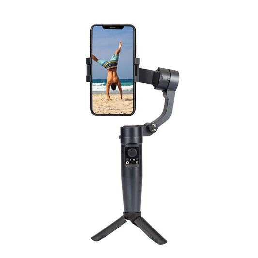 Smart Handheld Mobile Stabilizer - Anti-shake - Black