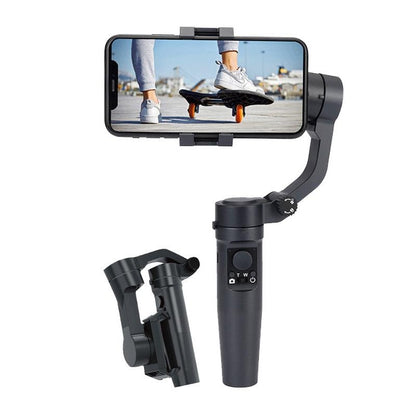 Smart Handheld Mobile Stabilizer - Anti-Shake - Black