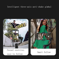 Smart Handheld Mobile Stabilizer - Anti-shake - Black