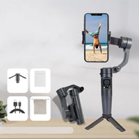 Smart Handheld Mobile Stabilizer - Anti-shake - Black