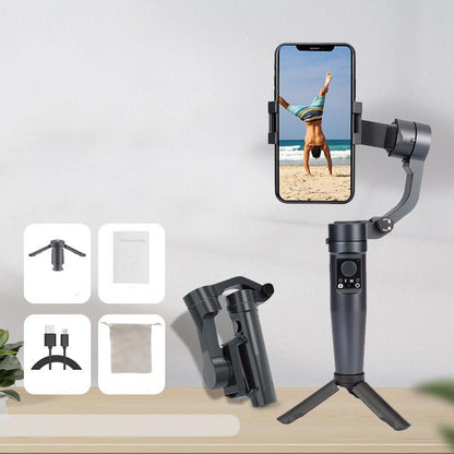 Smart Handheld Mobile Stabilizer - Anti-Shake - Black