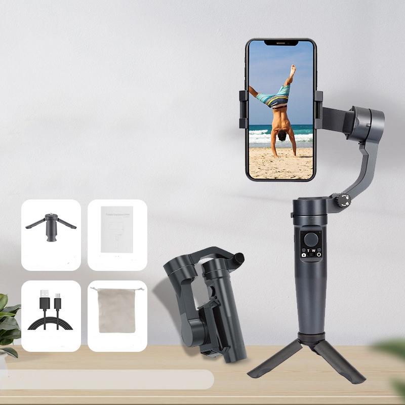 Smart Handheld Mobile Stabilizer - Anti-shake - Black