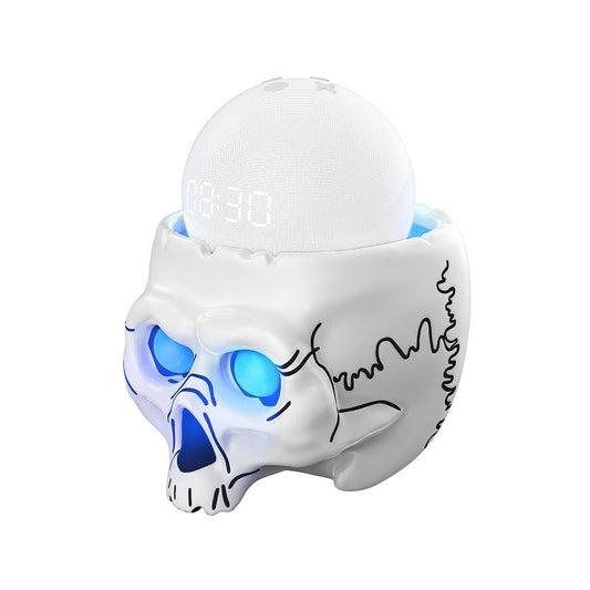 5-piece Desktop Storage Bracket for Amazon Echo Dot 4 - White