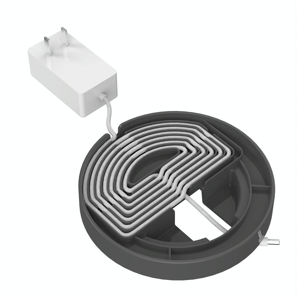 Desktop Bracket for Amazon Echo Show 10 - no Drilling Required - White