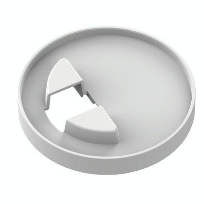 Desktop Bracket for Amazon Echo Show 10 - no Drilling Required - White