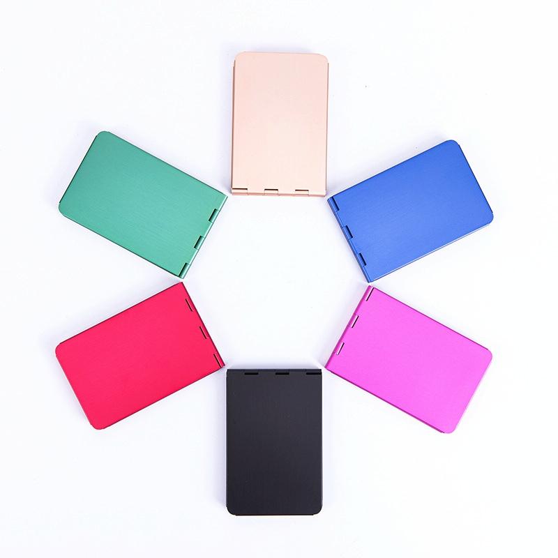 Aluminum Driver License Box Multifunctional Credit Card Storage - Red