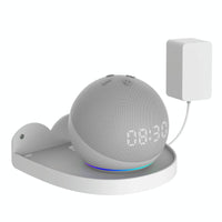 Wall Mount Set for Amazon Echo Dot 4 - 2 Pieces - White