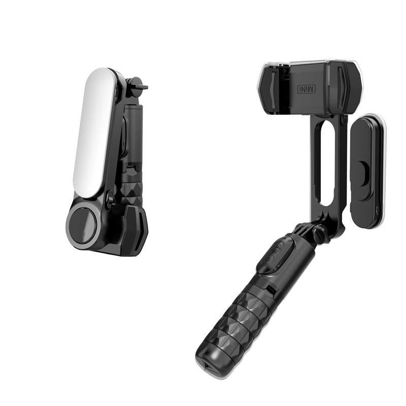 Handheld Stabilizer With Removable Fill Light And App - Black