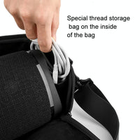 Sony Srs-xb43 Speaker Bag - Travel Storage Crossbody - Black