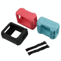 Portable Silicone Speaker Cover with Strap for Jbl Go3 - Red