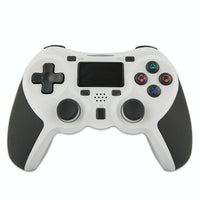 Wireless Bluetooth Game Controller for Ps4 - Rubberized - White