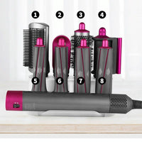 8-attachment Dyson Airwrap Storage Rack in Rose Red