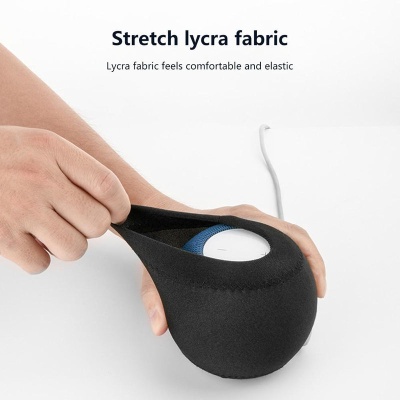 Protective Cloth Cover for Homepod Mini Speaker - Set of 2 - Light Gray