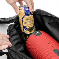 Double Zipper Speaker Storage Bag for Jbl Xtreme - Adjustable Black