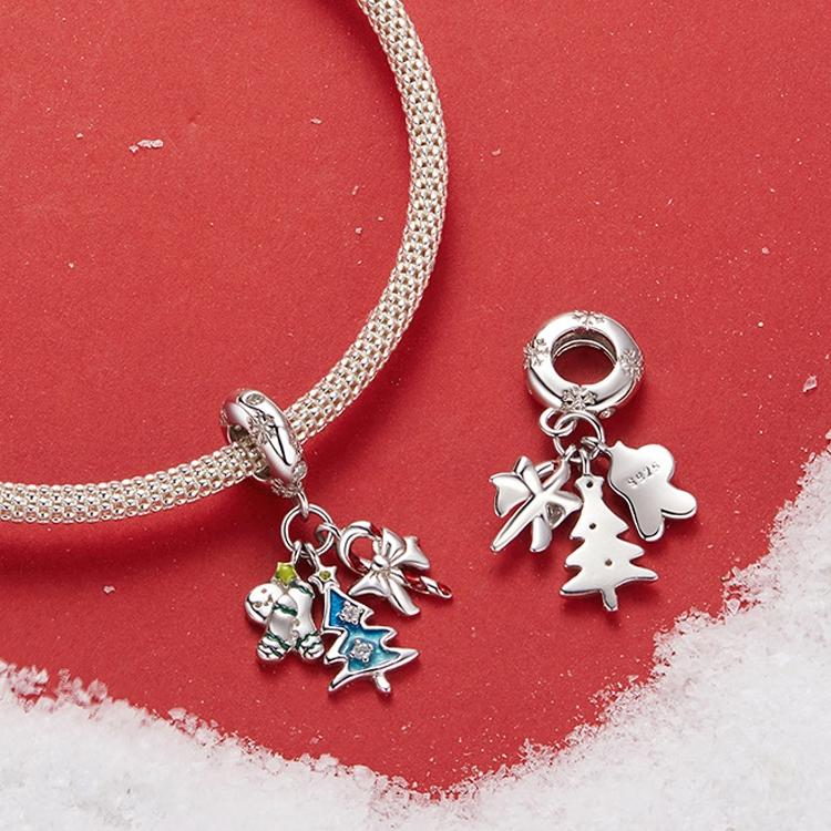 925 Sterling Silver Gingerbread Man Pendant Scc2914