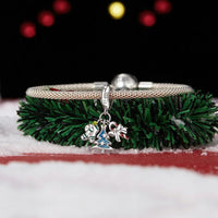 925 Sterling Silver Gingerbread Man Pendant Scc2914