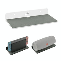 Bluetooth Speaker Wall Storage Bracket - Home Living Room Organizer - White