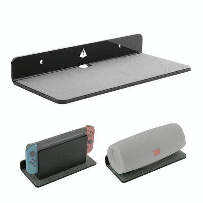 Bluetooth Speaker Wall Storage Bracket - Home Living Room Organizer - White