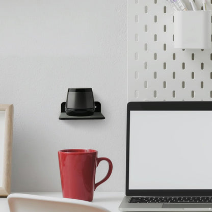 Wall-mounted Bluetooth Speaker Bracket with Phone Charging - White