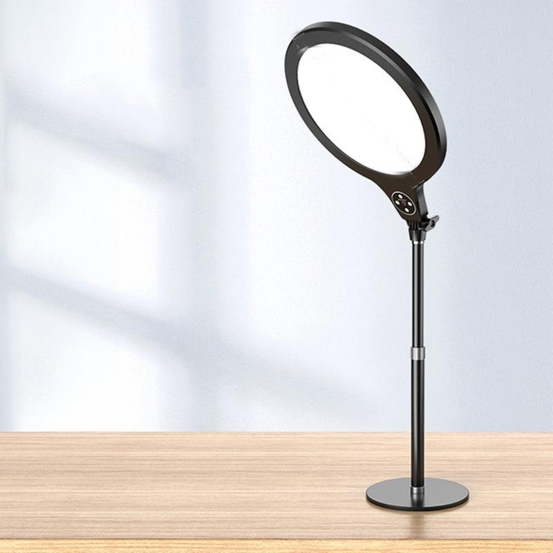 26cm Live Broadcast Beauty Light Bracket - Medium Version for Desktop Photography