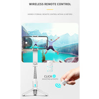 Mini Folding Gimbal Stabilizer with Tripod - Black