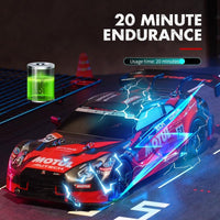 1 16 4wd Drift Rc Toy Car - 2.4g - Compact Design - Orange